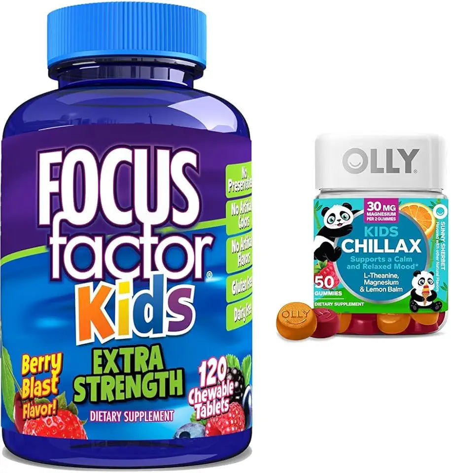 Kids Chewable Brain Health Support, 50 Count H418461