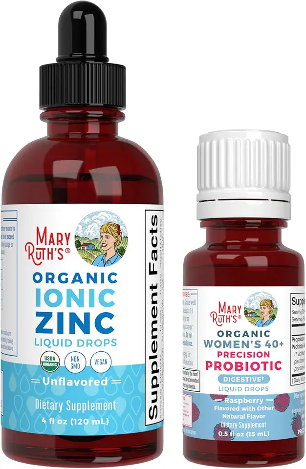 Raspberry Probiotic Zinc Drops Vegan Non-GMO Gluten Free H208890