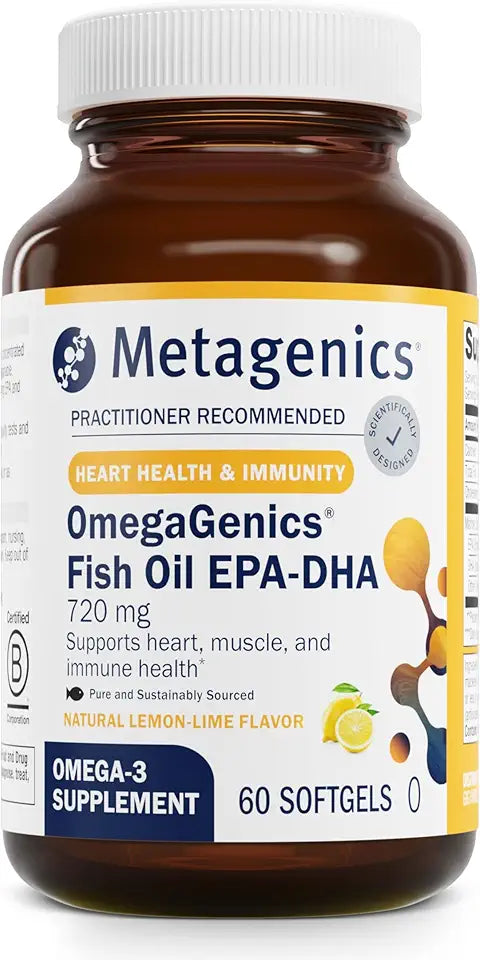 Omega-3 Fish Oil 720 mg 60 Softgels Y632431