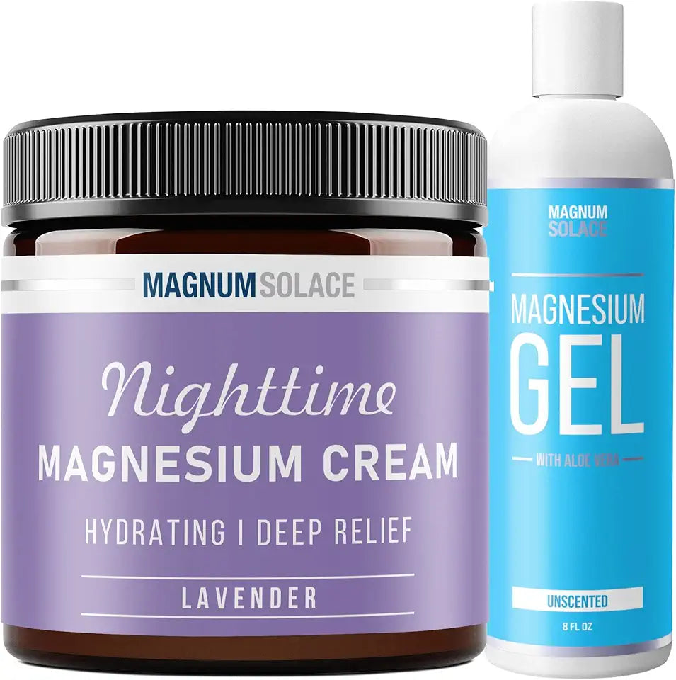 Magnesium Cream & Magnesium Gel Bundle N337