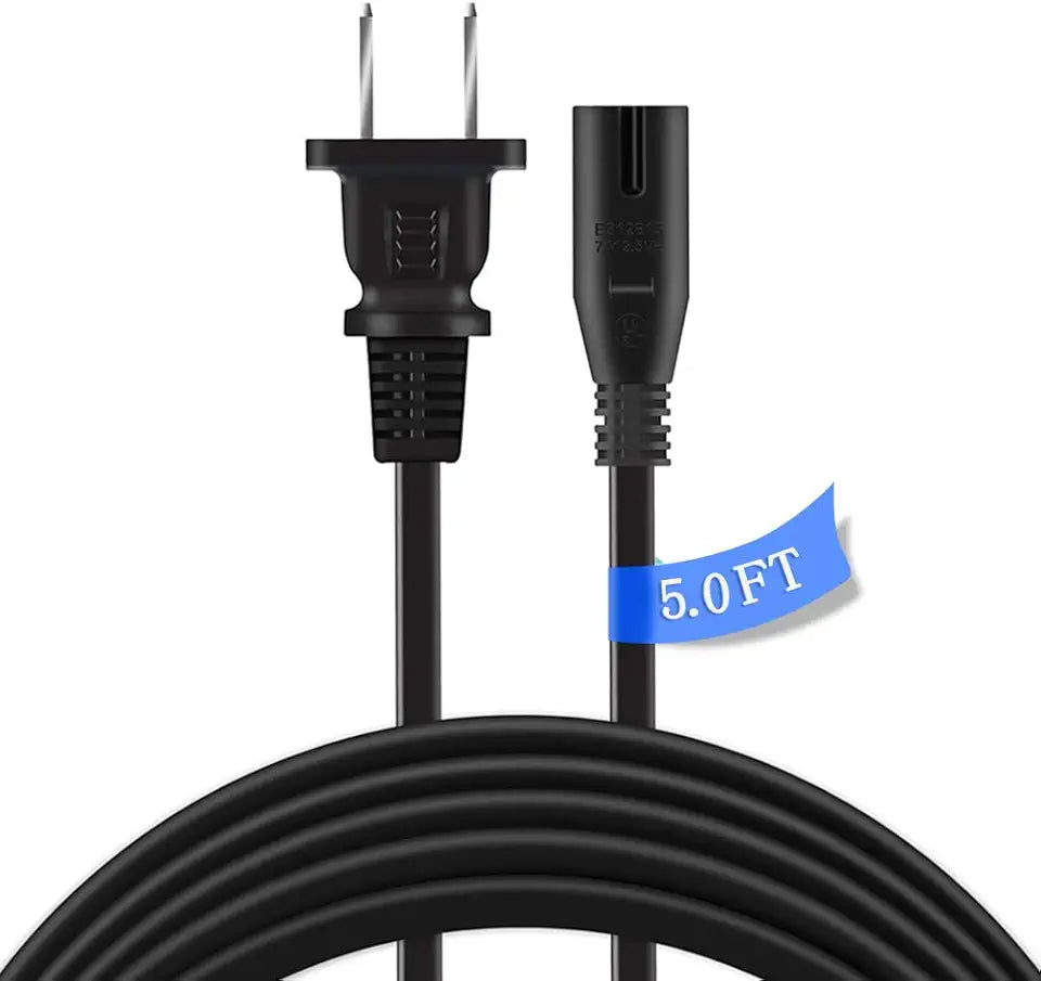 5ft AC Power Cord Cable Plug for Cpap Bipap Machines C941