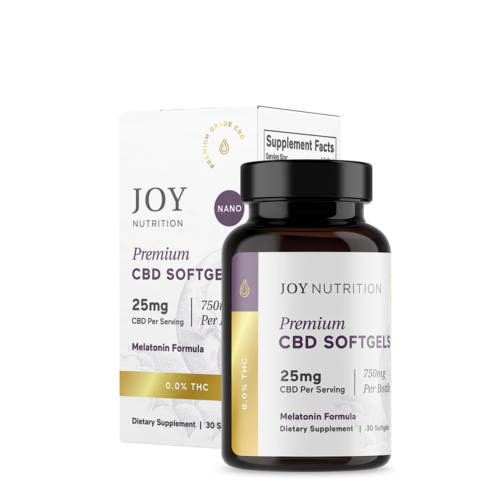 25mg CBD Sleep Softgels with CBN D202655
