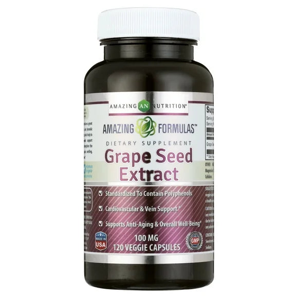 Grapeseed Extract 100 Mg 120 Capsules P204583
