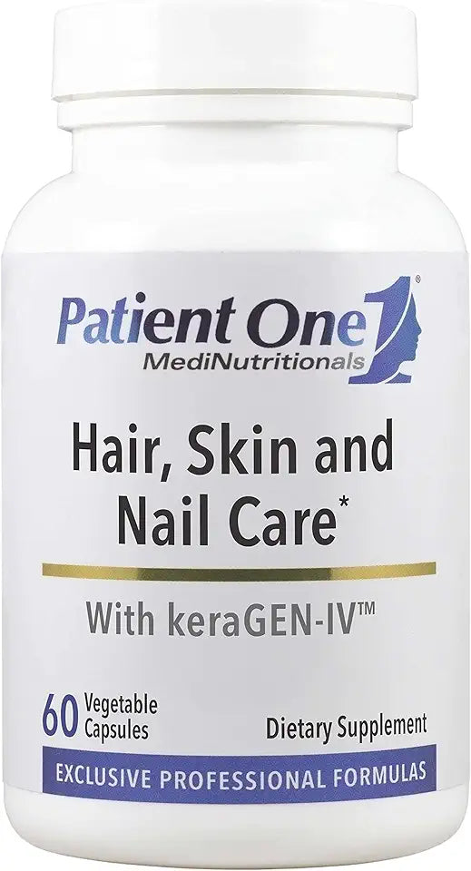 Hair, Skin & Nail Care Supplement with Keratin, Collagen, 60 Capsules C74233