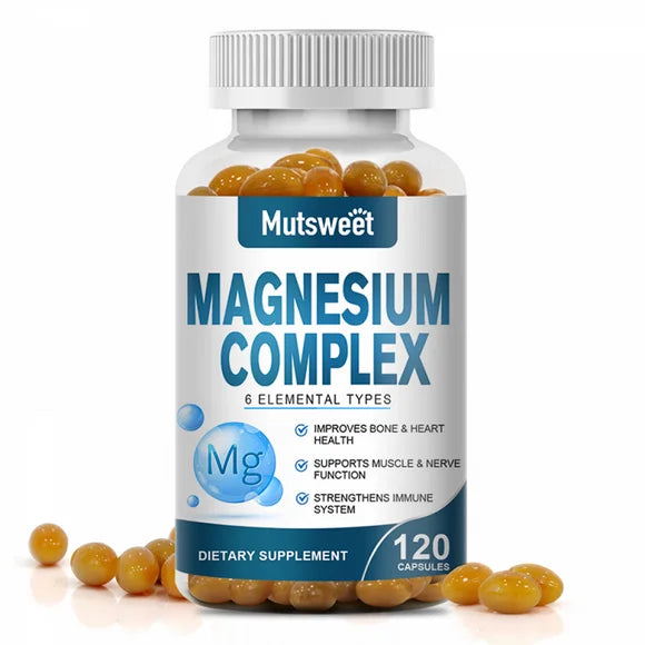 Magnesium Complex 500mg 120 Veggie Capsules V49698