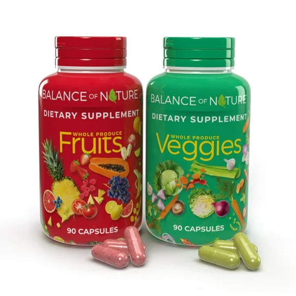 90 Fruit Capsules, 90 Veggie Capsules Set T73776