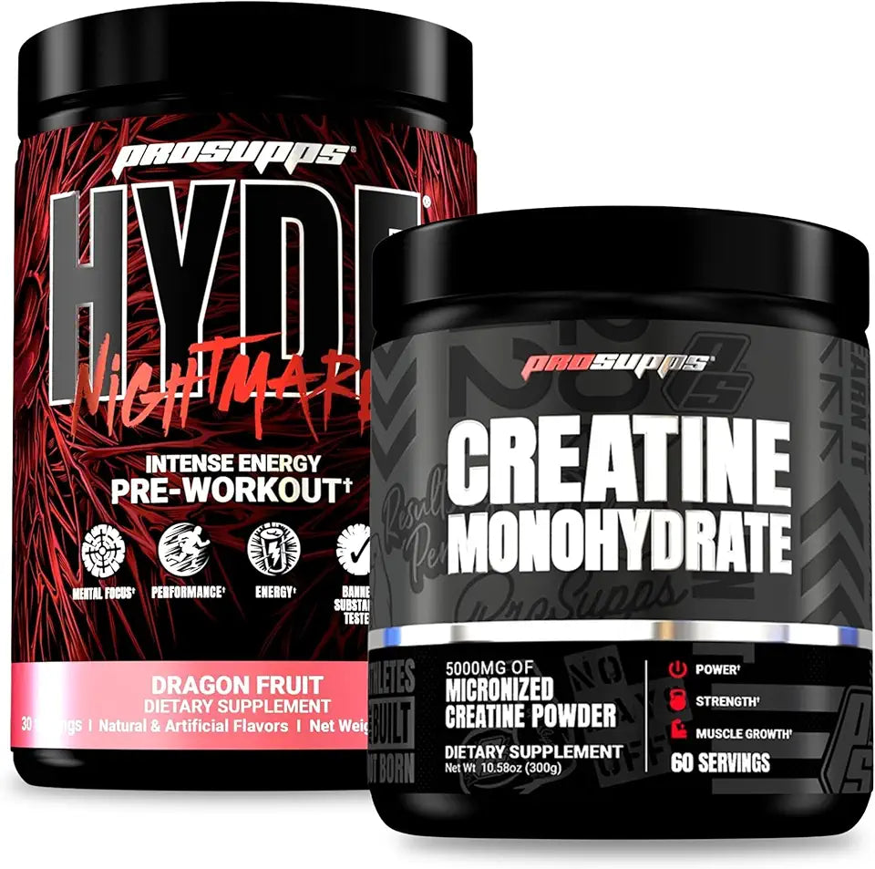Dragon Fruit Pre-Workout and Creatine Bundle X4699